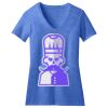 Women's Perfect Blend ® CVC V Neck Tee Thumbnail