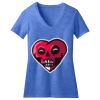 Women's Perfect Blend ® CVC V Neck Tee Thumbnail