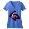 Women's Perfect Blend ® CVC V Neck Tee Thumbnail