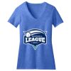 Women's Perfect Blend ® CVC V Neck Tee Thumbnail