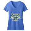 Women's Perfect Blend ® CVC V Neck Tee Thumbnail