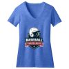 Women's Perfect Blend ® CVC V Neck Tee Thumbnail