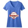 Women's Perfect Blend ® CVC V Neck Tee Thumbnail
