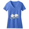 Women's Perfect Blend ® CVC V Neck Tee Thumbnail