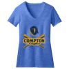 Women's Perfect Blend ® CVC V Neck Tee Thumbnail