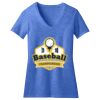 Women's Perfect Blend ® CVC V Neck Tee Thumbnail
