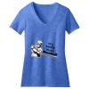 Women's Perfect Blend ® CVC V Neck Tee Thumbnail