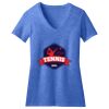 Women's Perfect Blend ® CVC V Neck Tee Thumbnail