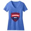 Women's Perfect Blend ® CVC V Neck Tee Thumbnail