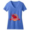 Women's Perfect Blend ® CVC V Neck Tee Thumbnail