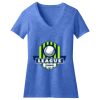 Women's Perfect Blend ® CVC V Neck Tee Thumbnail