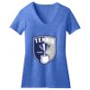 Women's Perfect Blend ® CVC V Neck Tee Thumbnail