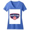 Women's Perfect Blend ® CVC V Neck Tee Thumbnail