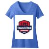 Women's Perfect Blend ® CVC V Neck Tee Thumbnail