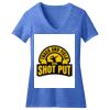Women's Perfect Blend ® CVC V Neck Tee Thumbnail
