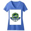Women's Perfect Blend ® CVC V Neck Tee Thumbnail