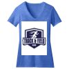 Women's Perfect Blend ® CVC V Neck Tee Thumbnail