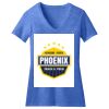 Women's Perfect Blend ® CVC V Neck Tee Thumbnail