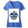 Women's Perfect Blend ® CVC V Neck Tee Thumbnail