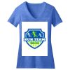 Women's Perfect Blend ® CVC V Neck Tee Thumbnail