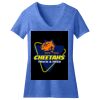 Women's Perfect Blend ® CVC V Neck Tee Thumbnail