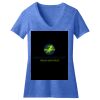 Women's Perfect Blend ® CVC V Neck Tee Thumbnail