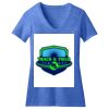 Women's Perfect Blend ® CVC V Neck Tee Thumbnail