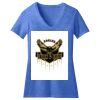 Women's Perfect Blend ® CVC V Neck Tee Thumbnail