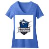 Women's Perfect Blend ® CVC V Neck Tee Thumbnail