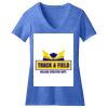 Women's Perfect Blend ® CVC V Neck Tee Thumbnail