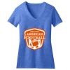 Women's Perfect Blend ® CVC V Neck Tee Thumbnail