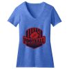 Women's Perfect Blend ® CVC V Neck Tee Thumbnail