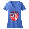 Women's Perfect Blend ® CVC V Neck Tee Thumbnail