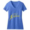 Women's Perfect Blend ® CVC V Neck Tee Thumbnail
