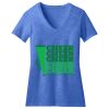 Women's Perfect Blend ® CVC V Neck Tee Thumbnail