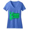 Women's Perfect Blend ® CVC V Neck Tee Thumbnail