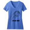 Women's Perfect Blend ® CVC V Neck Tee Thumbnail