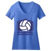 Women's Perfect Blend ® CVC V Neck Tee Thumbnail