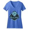 Women's Perfect Blend ® CVC V Neck Tee Thumbnail