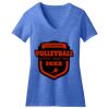 Women's Perfect Blend ® CVC V Neck Tee Thumbnail