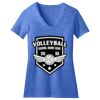 Women's Perfect Blend ® CVC V Neck Tee Thumbnail