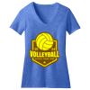 Women's Perfect Blend ® CVC V Neck Tee Thumbnail