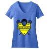 Women's Perfect Blend ® CVC V Neck Tee Thumbnail
