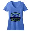 Women's Perfect Blend ® CVC V Neck Tee Thumbnail