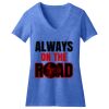Women's Perfect Blend ® CVC V Neck Tee Thumbnail