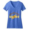 Women's Perfect Blend ® CVC V Neck Tee Thumbnail