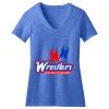 Women's Perfect Blend ® CVC V Neck Tee Thumbnail
