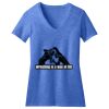 Women's Perfect Blend ® CVC V Neck Tee Thumbnail