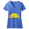 Women's Perfect Blend ® CVC V Neck Tee Thumbnail