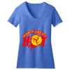 Women's Perfect Blend ® CVC V Neck Tee Thumbnail